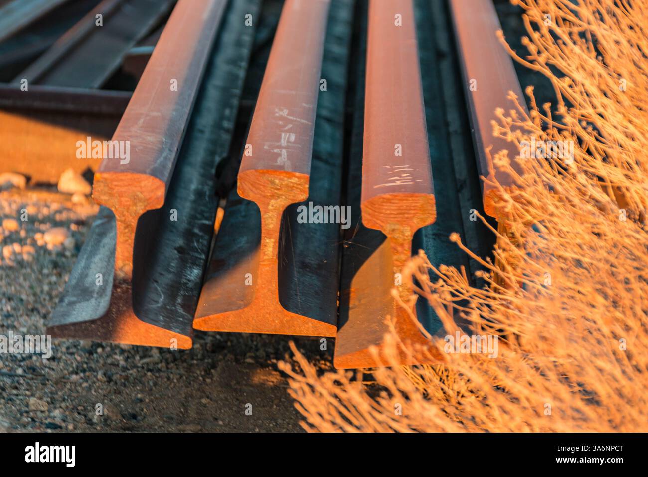 Railroad track maintenance hi-res stock photography and images - Alamy
