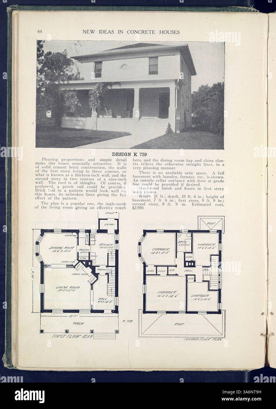 Offers home designs with floor plans hi-res stock photography and ...