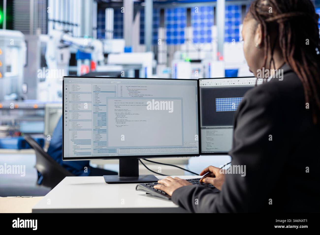 Photovoltaics factory system administrator hi-res stock photography and ...