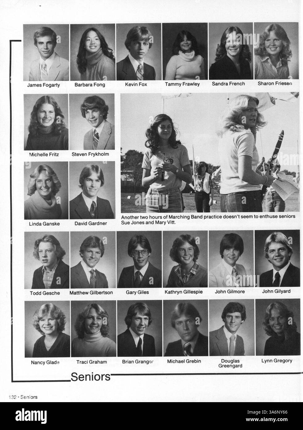 The Jefferson High School Yearbook from 1980 captures key events