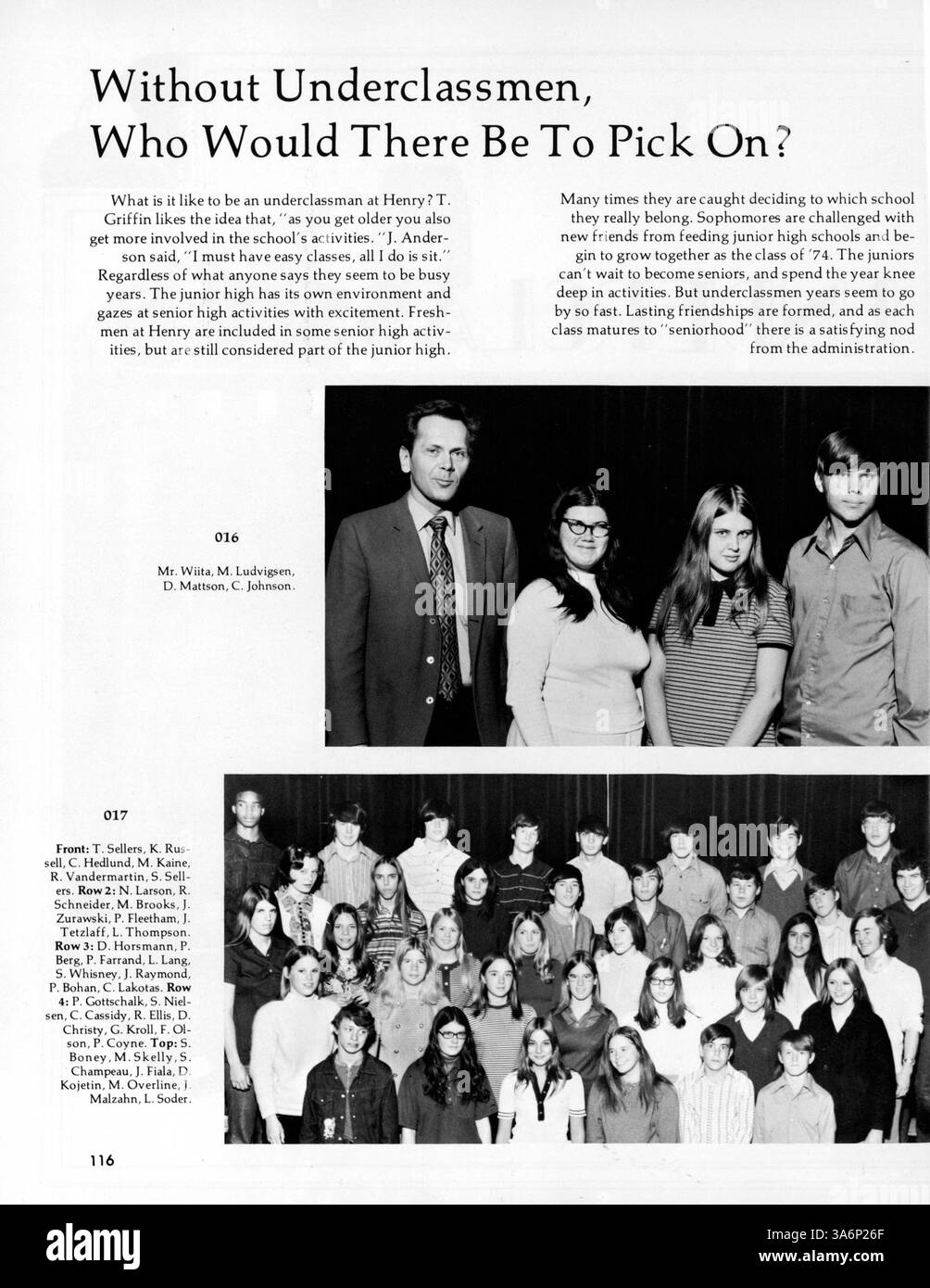 This 1972 patrick henry high school yearbook highlights student life hi ...