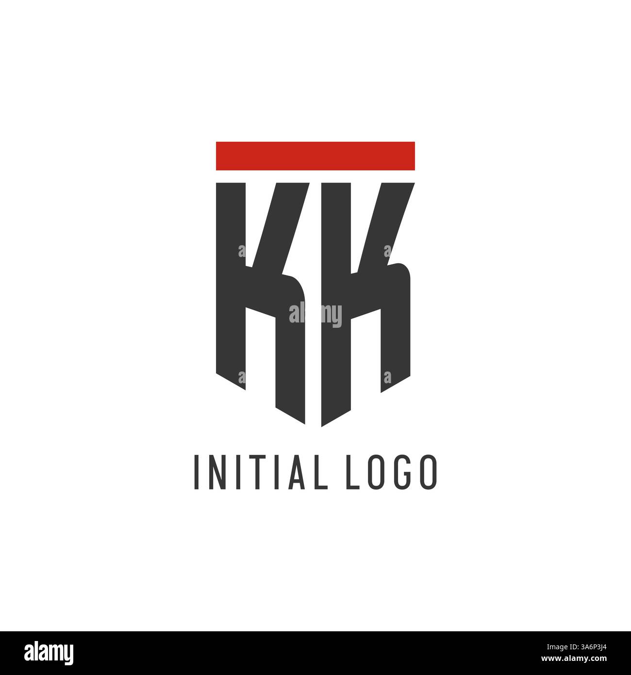 Initial kk Cut Out Stock Images & Pictures - Alamy