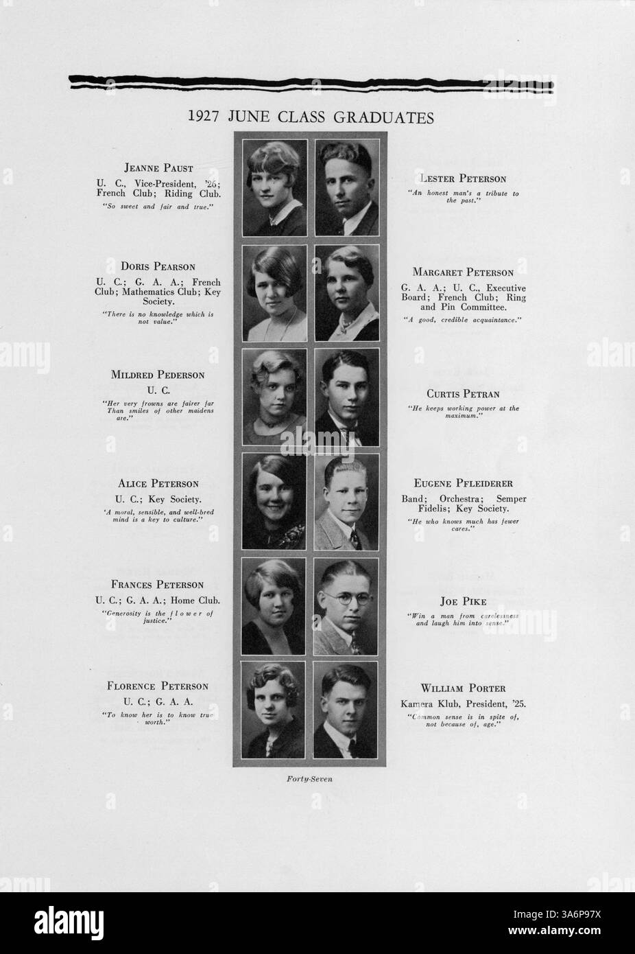 This 1927 hesperian yearbook showcases west high schools students hi