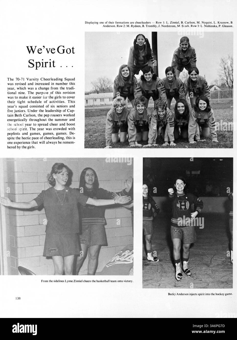 The 1971 patrick henry high school yearbook documents the school hi-res ...