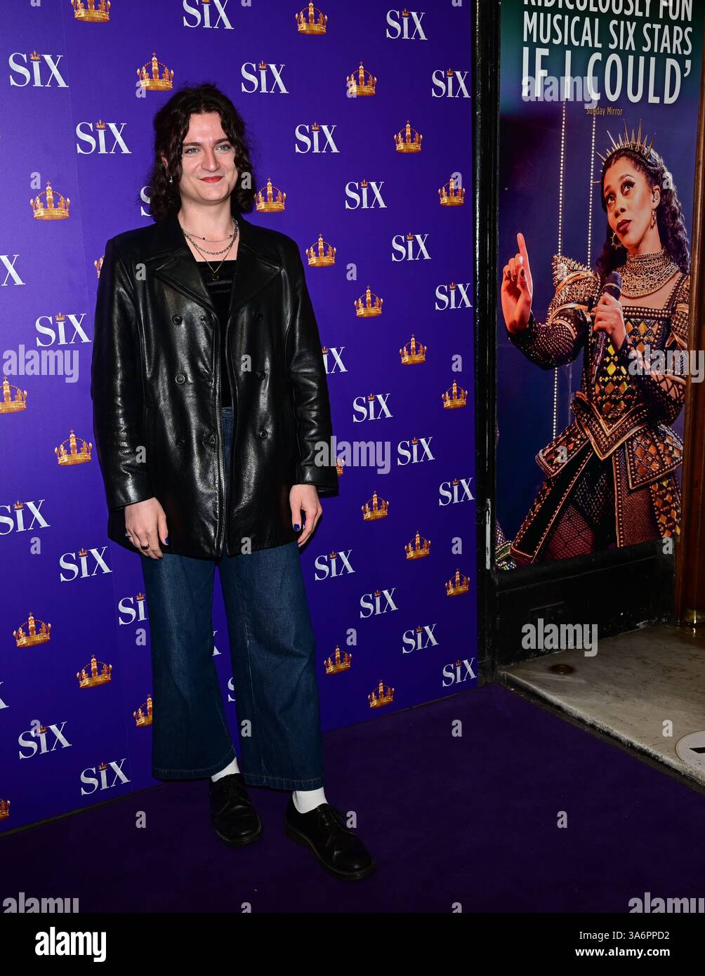 LONDON, UK. 25th Mar, 2025. The gala night for Six the Musical at the ...