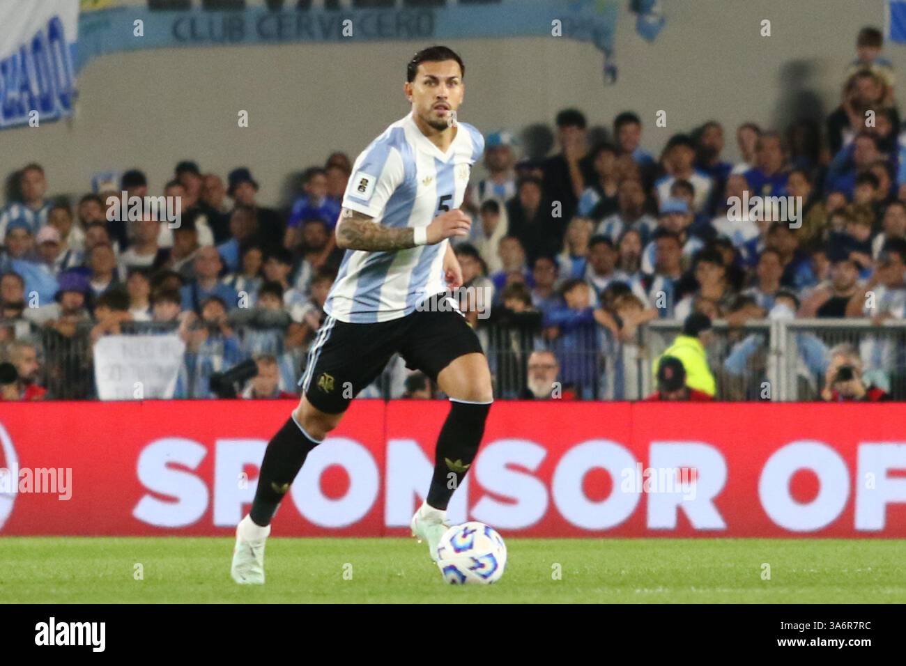 Argentina 25th Mar 2025 Buenos Aires 25 03 2025 Leandro Paredes Of Argentina 25th Mar 2025 Buenos Aires 25032025 Leandro Paredes Of Argentina During The Match For 14th Round Of Fifa Qualifiers World Cup 2026 At Mas Monumental Stadium Credit Nstor J Live News 3A6R7RC 