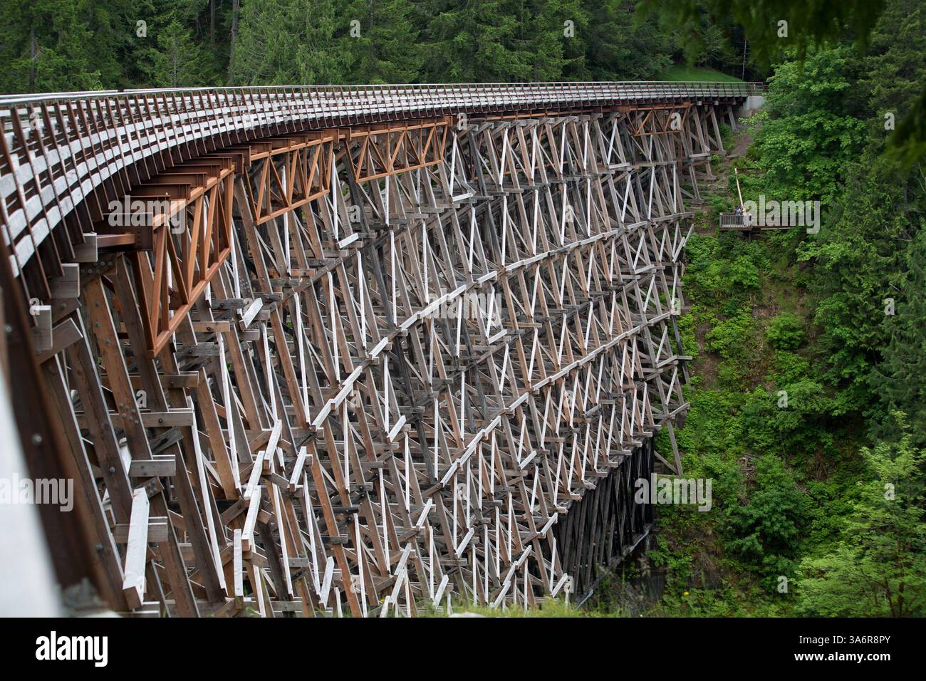 Largest wooden trestle hi-res stock photography and images - Alamy