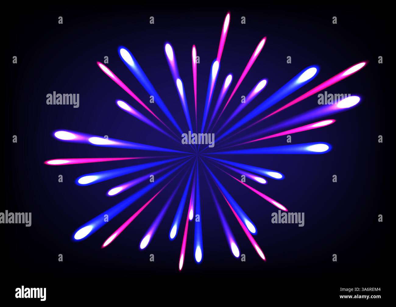Abstract background with 3d explosion blast, stock vector Stock Vector