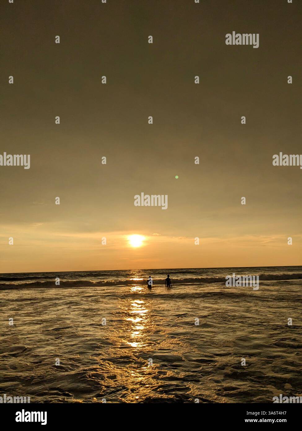 Sun set - Smartphone Captured Stock Image