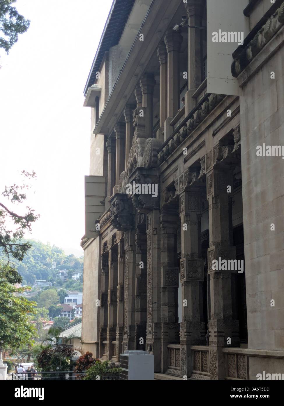 The Temple of the Sacred Tooth Relic - Smartphone Captured Stock Image