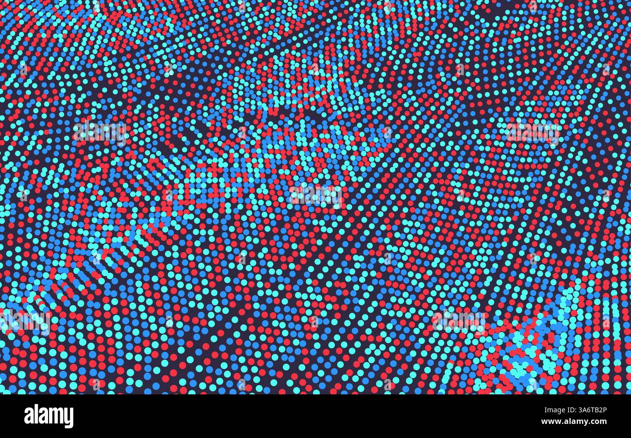 Abstract background with color circles. Vector illustration. Stock Vector