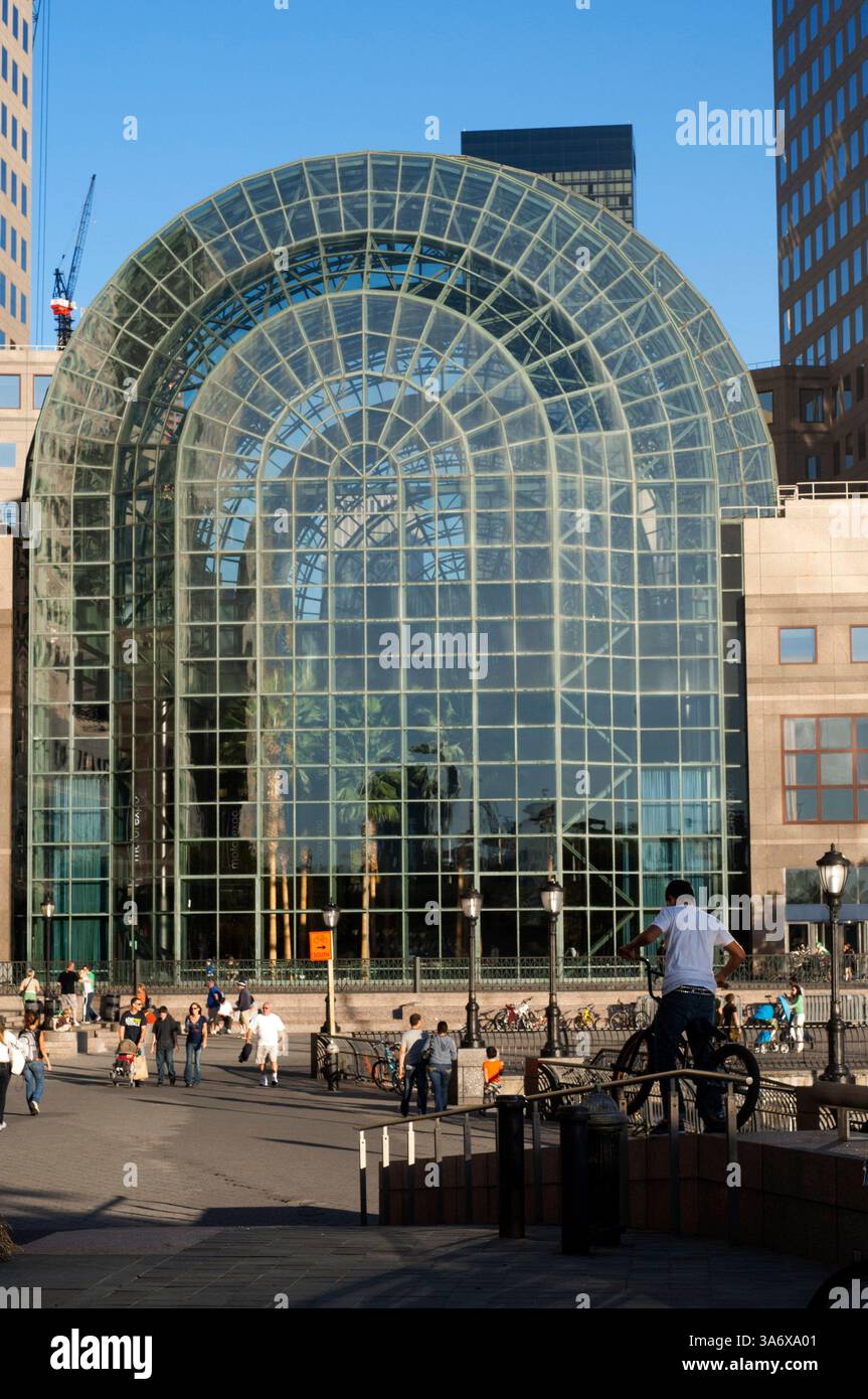 Illuminated skyscrapers buildings business complex hires stock