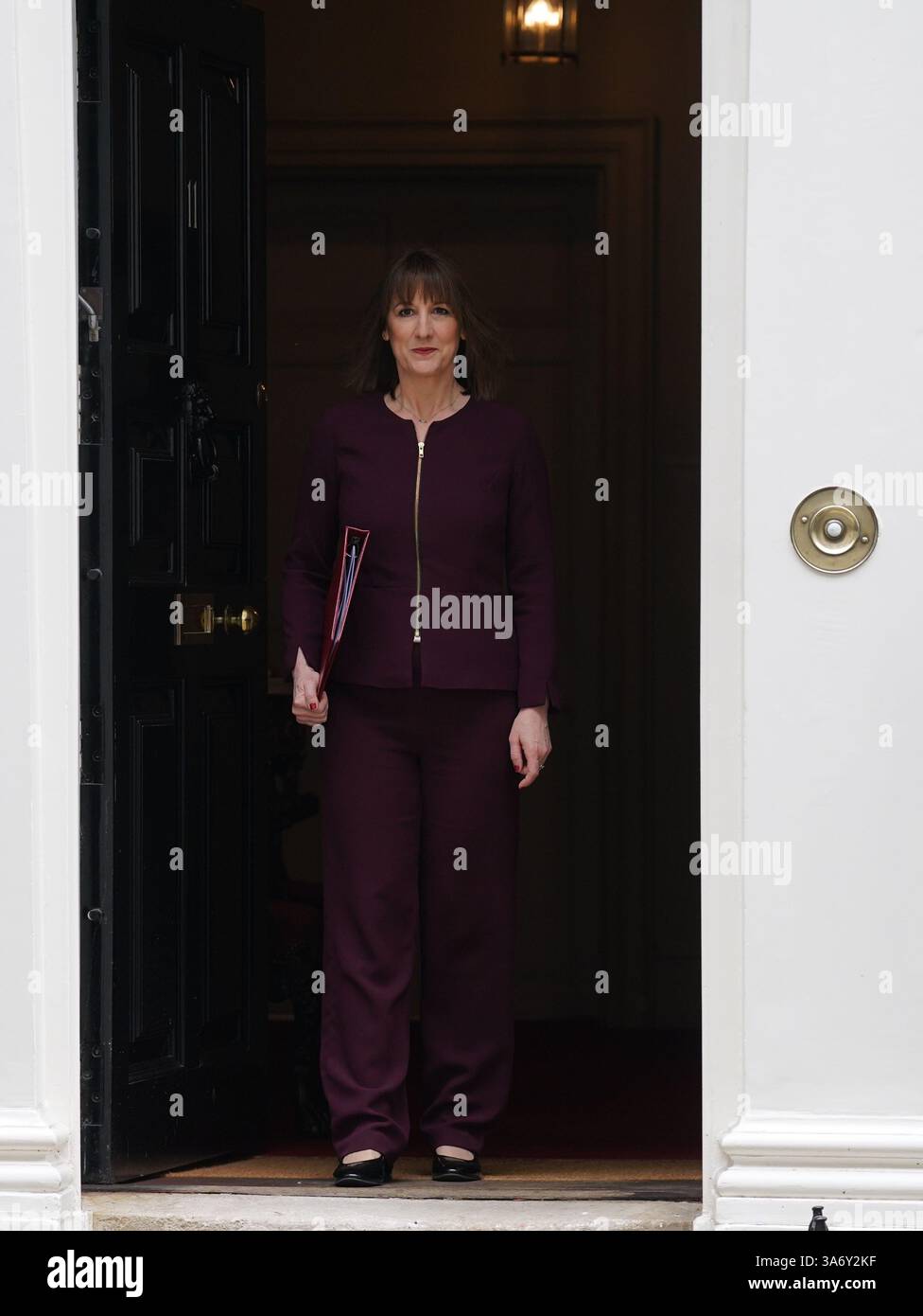 Chancellor of the Exchequer Rachel Reeves leaving 11 Downing Street ...