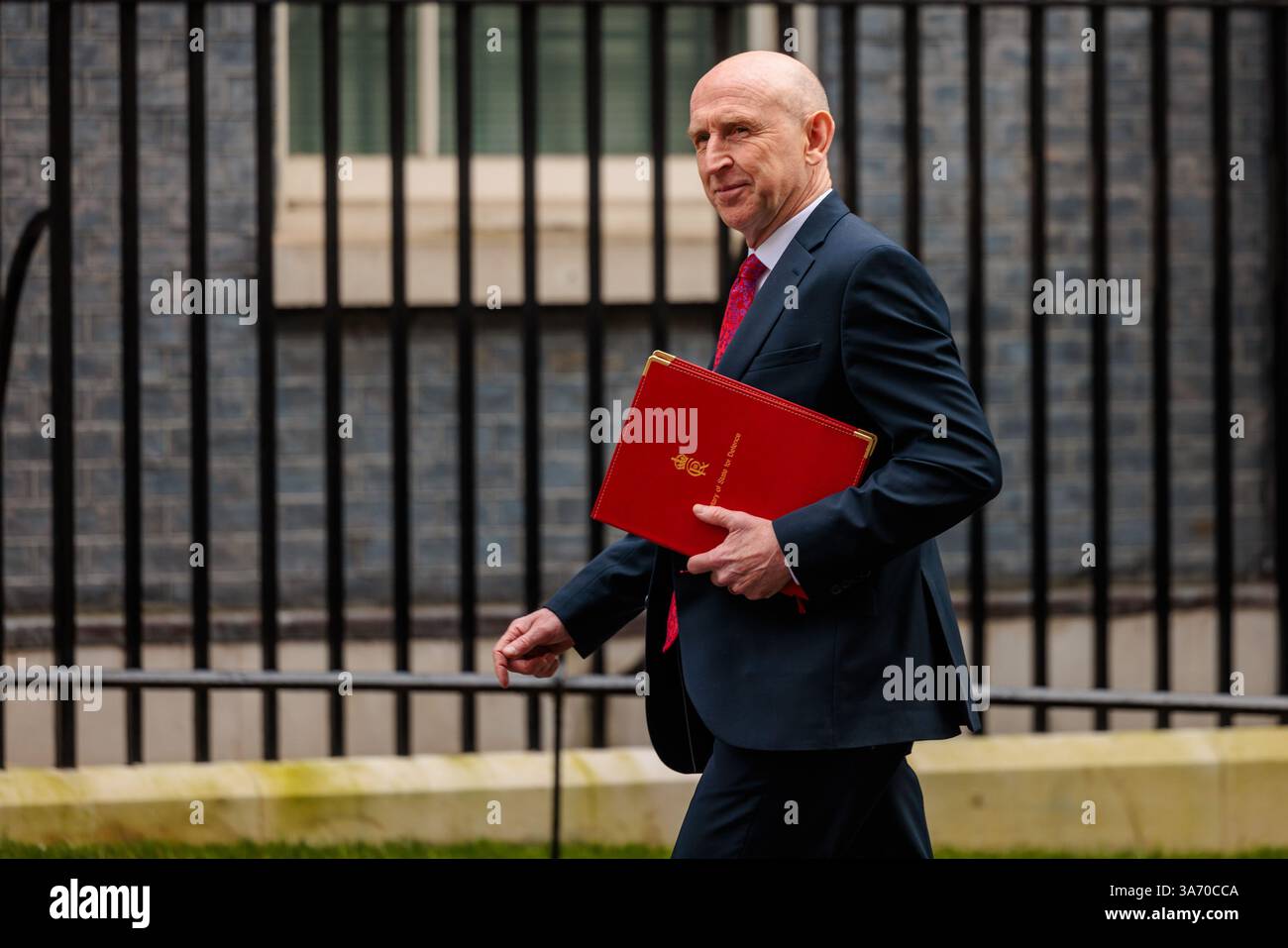 Downing Street London UK 26th March 2025 Defence Secretary John downing-street-london-uk-26th-march-2025-defence-secretary-john