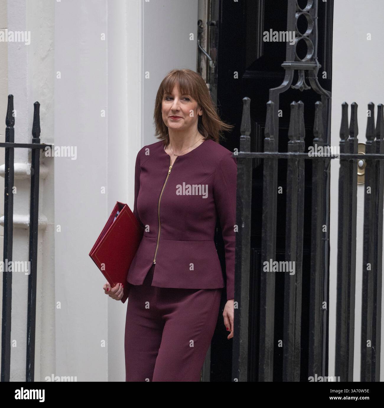 London, UK. 26th March 2025. Chancellor of the Exchequer Rachel Reeves ...