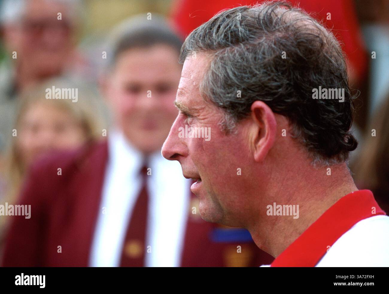 Jan. 1, 2011 - K36525PQ.PRINCE  CHARLES AT POLO MATCH.AT ANTSY POLO GROUND, WESTERN WILTSHIRE ENGLAND 08/00/98. PAUL QUAYLE/   1998(Credit Image: © Globe Photos/ZUMAPRESS.com) Stock Photo