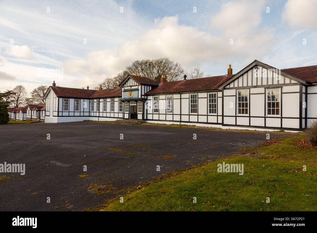 RFC Royal Flying Corps RAF Netheravon Military Officers Mess Stock Photo