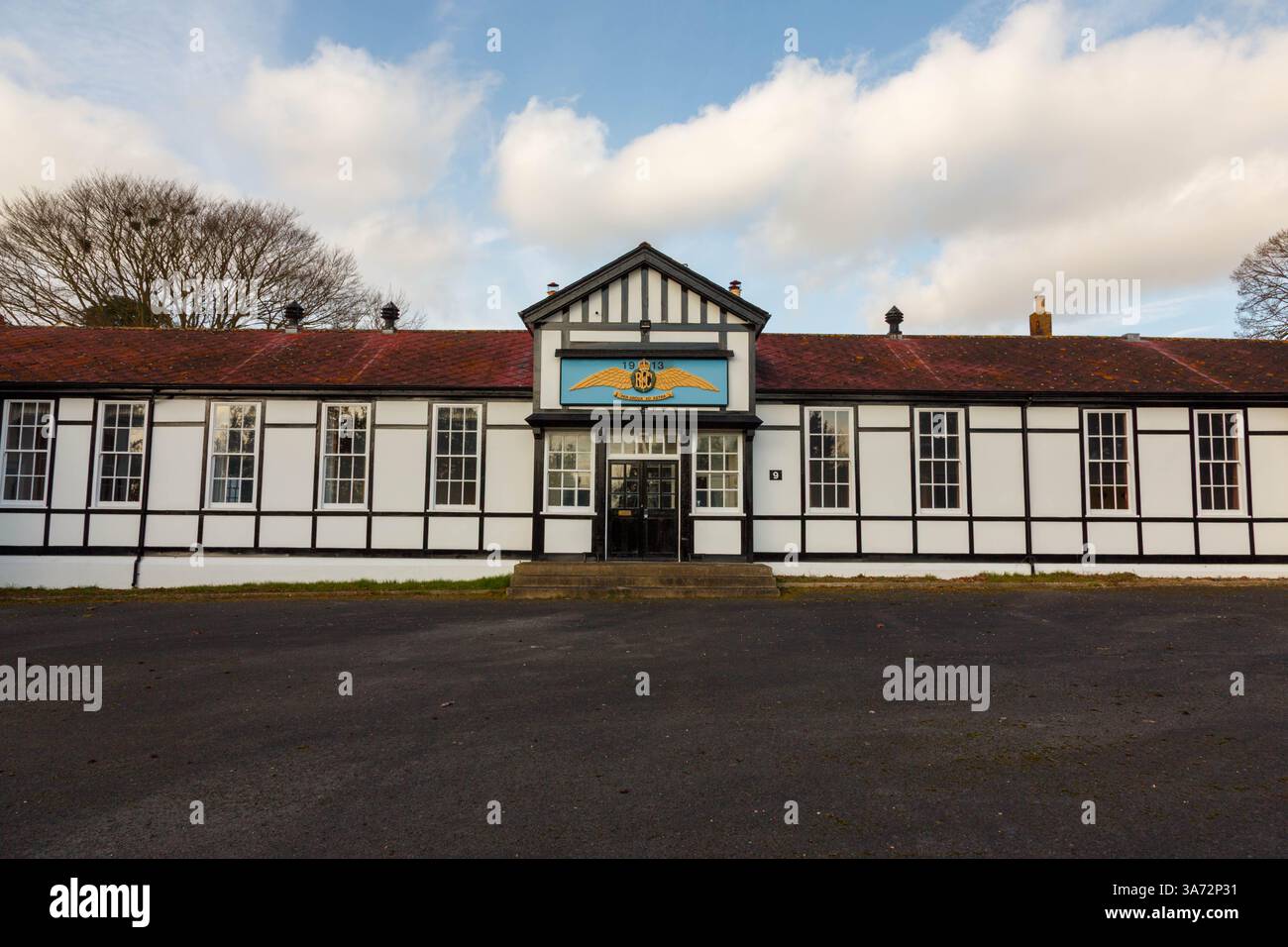 RFC Royal Flying Corps RAF Netheravon Military Officers Mess Stock Photo