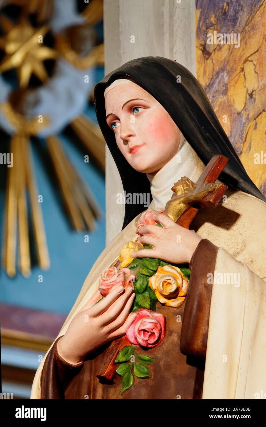 Statue of st therese of lisieux hi-res stock photography and images - Alamy