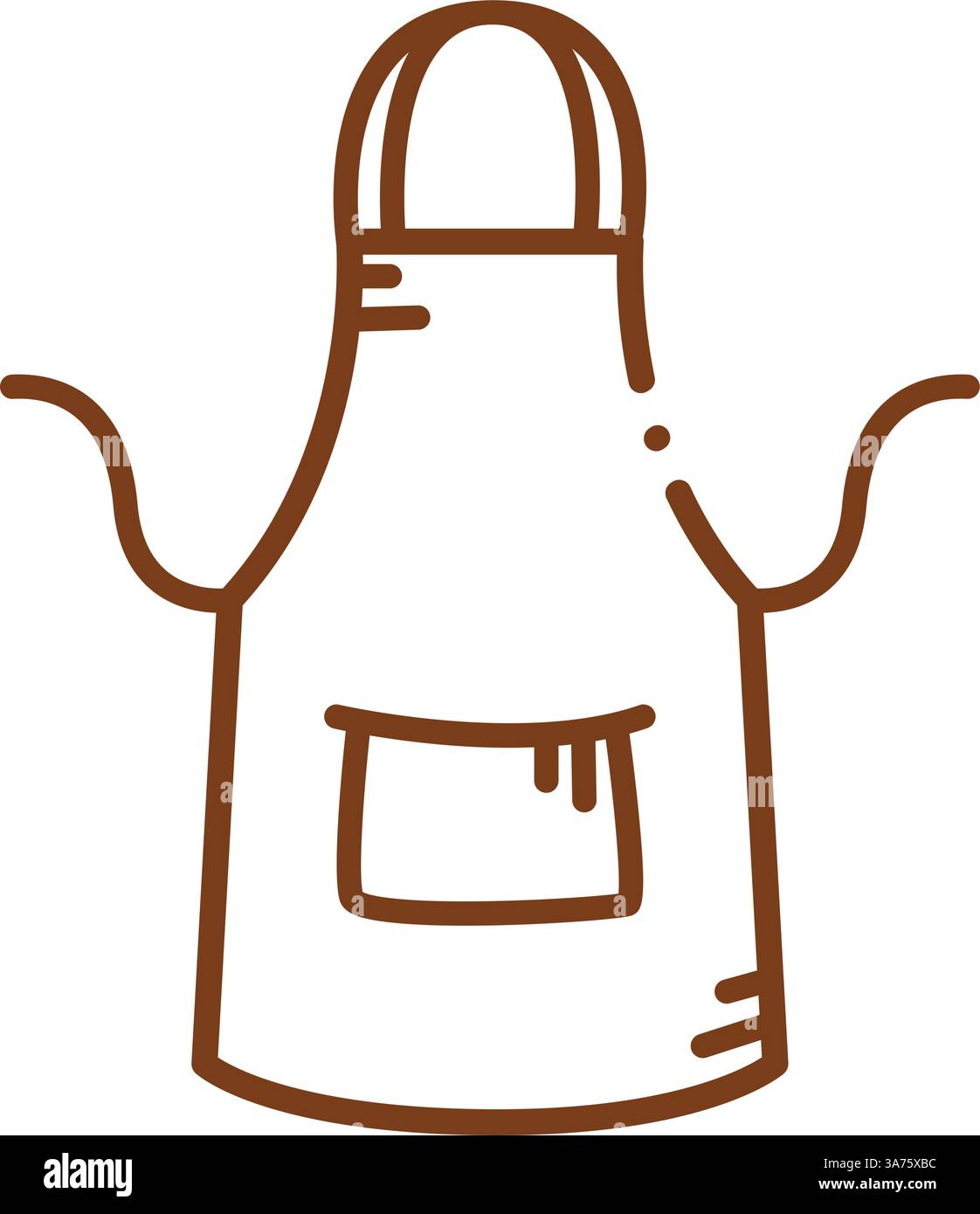 Kitchen apron icon. Vector Stock Vector Image & Art - Alamy
