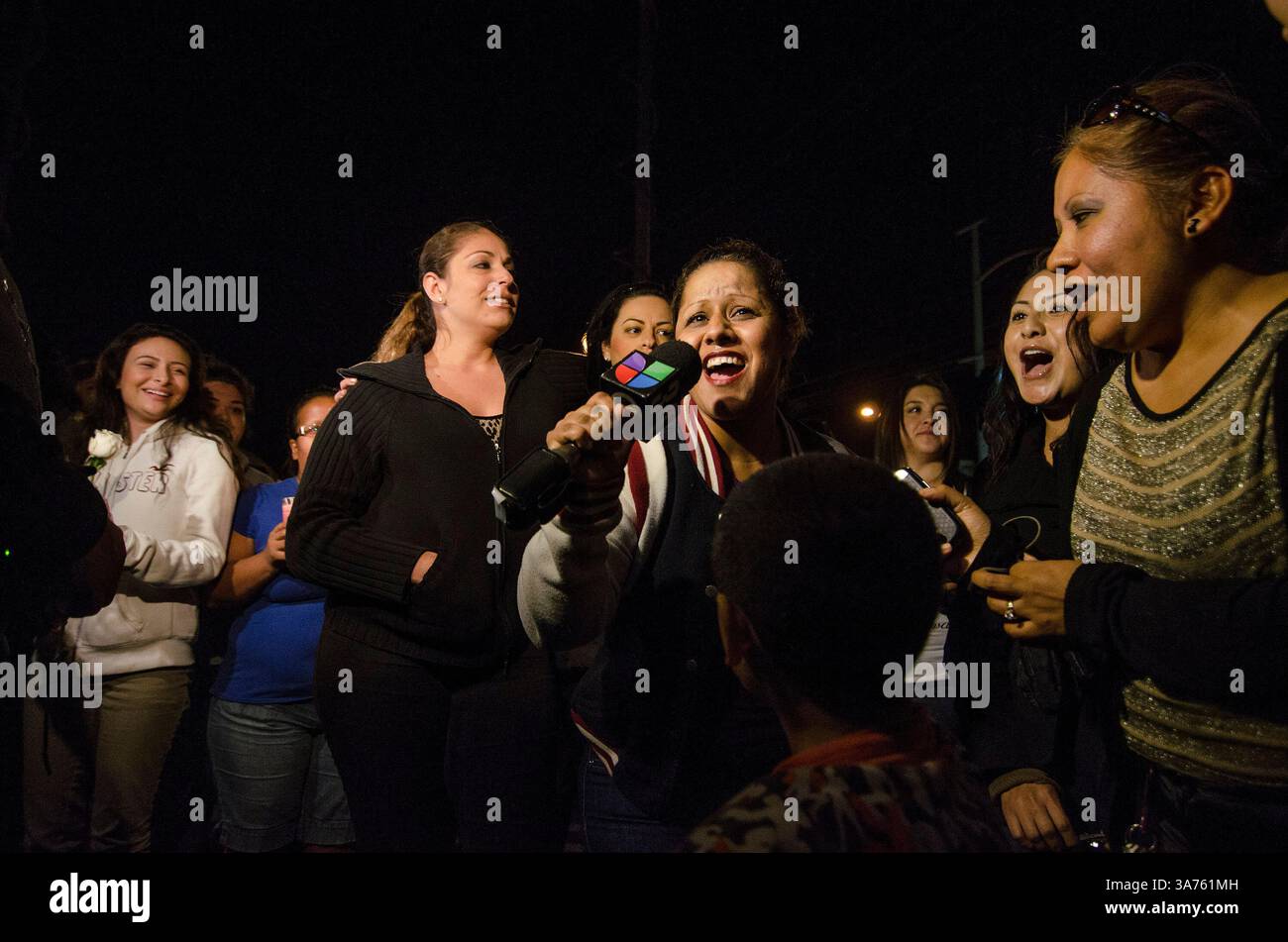 Dec 10, 2012 - Long Beach, California, U.S. - A candlelight vigil was ...