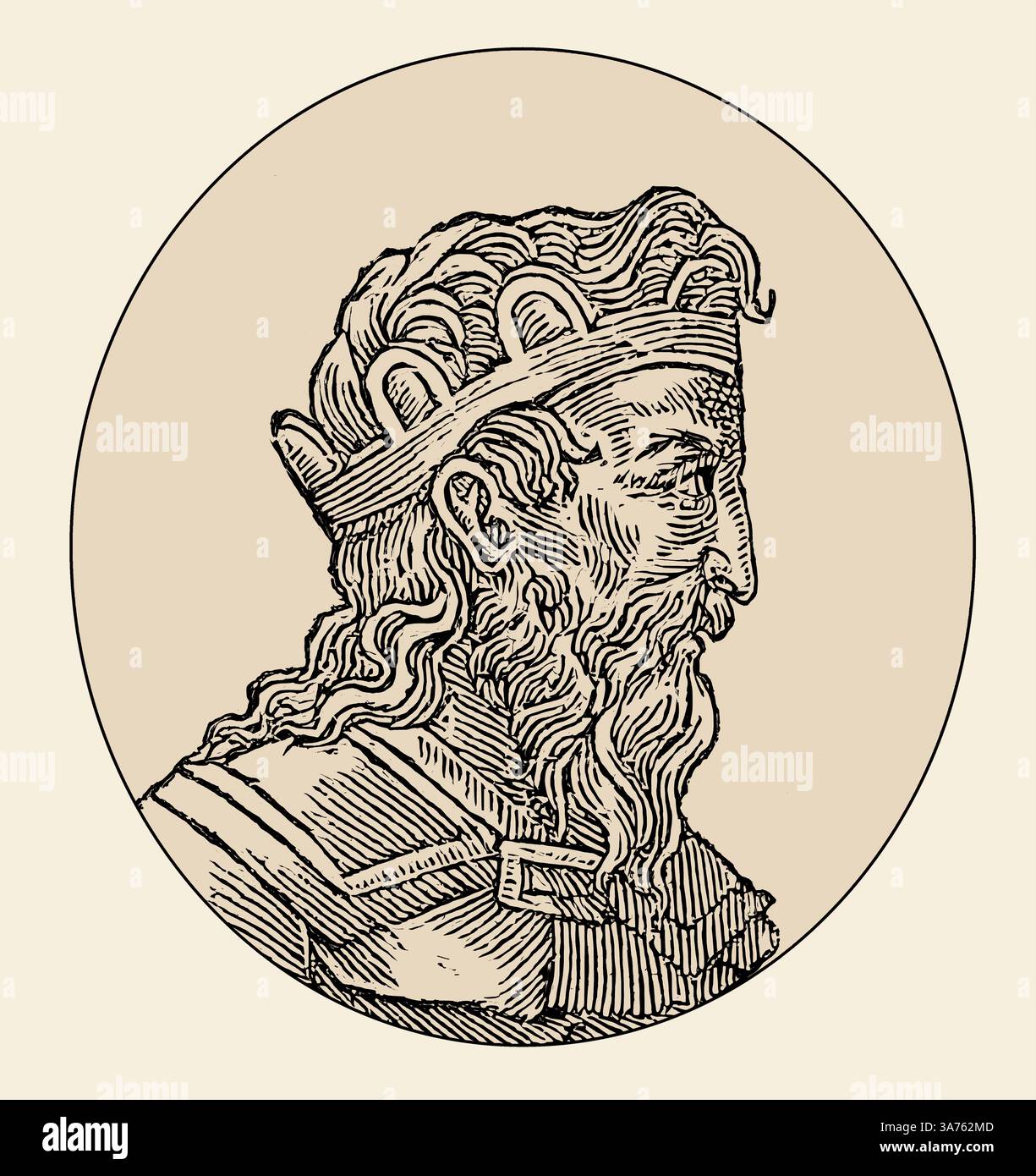 King ahaz hi-res stock photography and images - Alamy