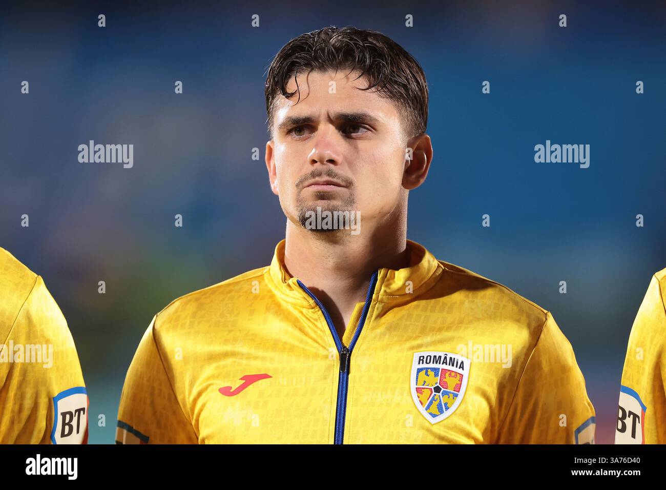 Rzvan Serravalle, Italy. 24th Mar, 2025. Razvan Marin of Romania looks on ...