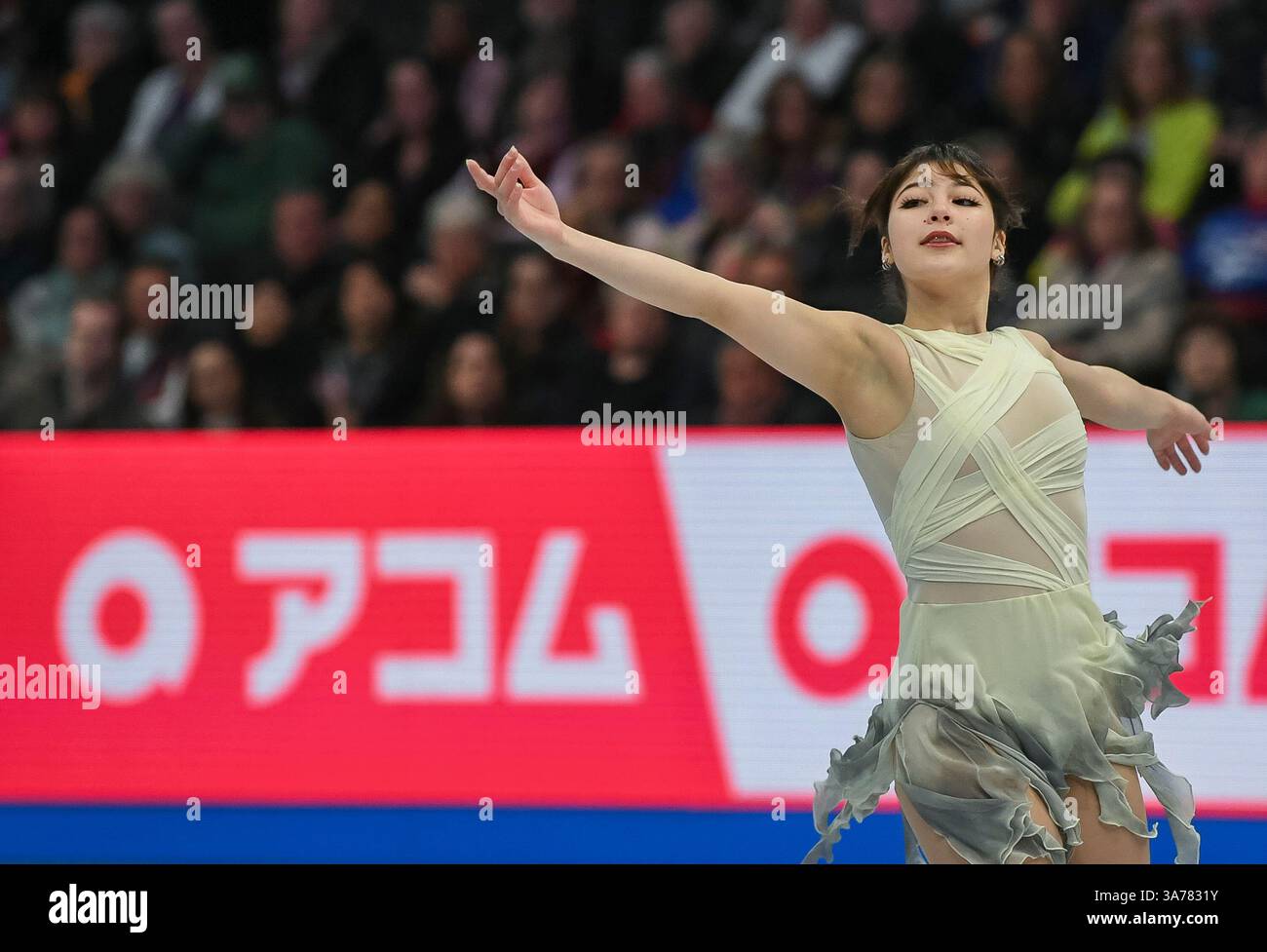 Alysa Liu of The United States performs in the women's short program