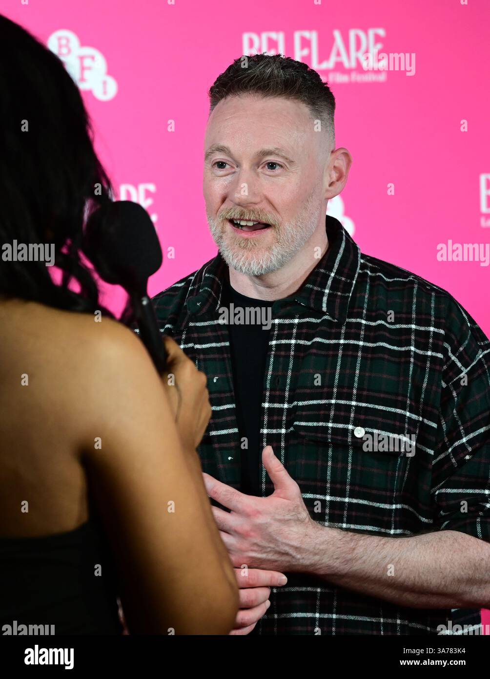 LONDON, UK. 26th Mar, 2025. Colin Thornton attended the Four Mothers | 39th BFI Flare: London LGBTQIA  Film Festival 2025 at BFI Southbank, London, England. (Photo by 李世惠/See Li/Picture Capital) Credit: See Li/Picture Capital/Alamy Live News Stock Photo