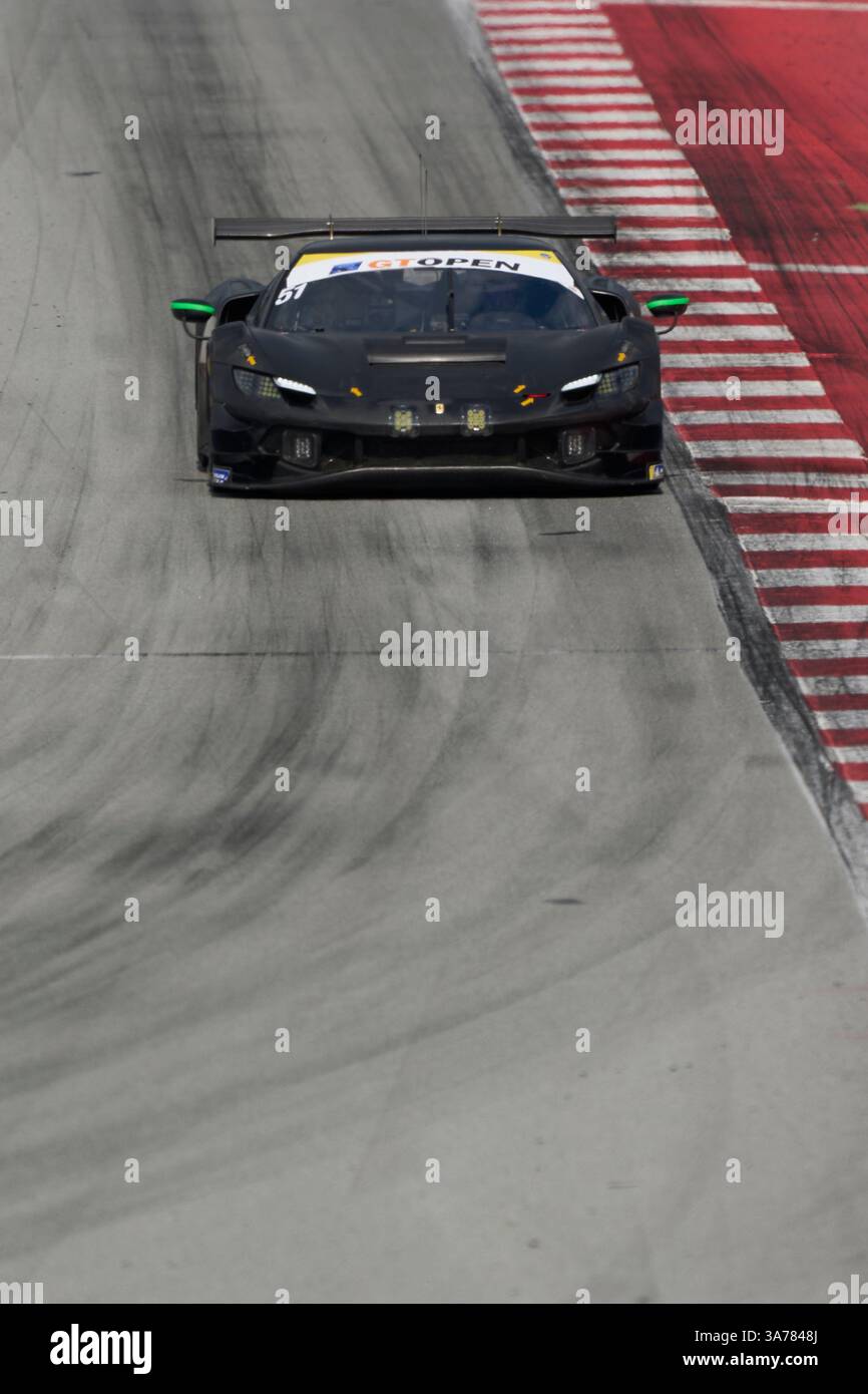BARCELONA, SPAIN - MARCH 25: (51) AF Corse (ITA) Ferrari 296 GT3 - Carl ...