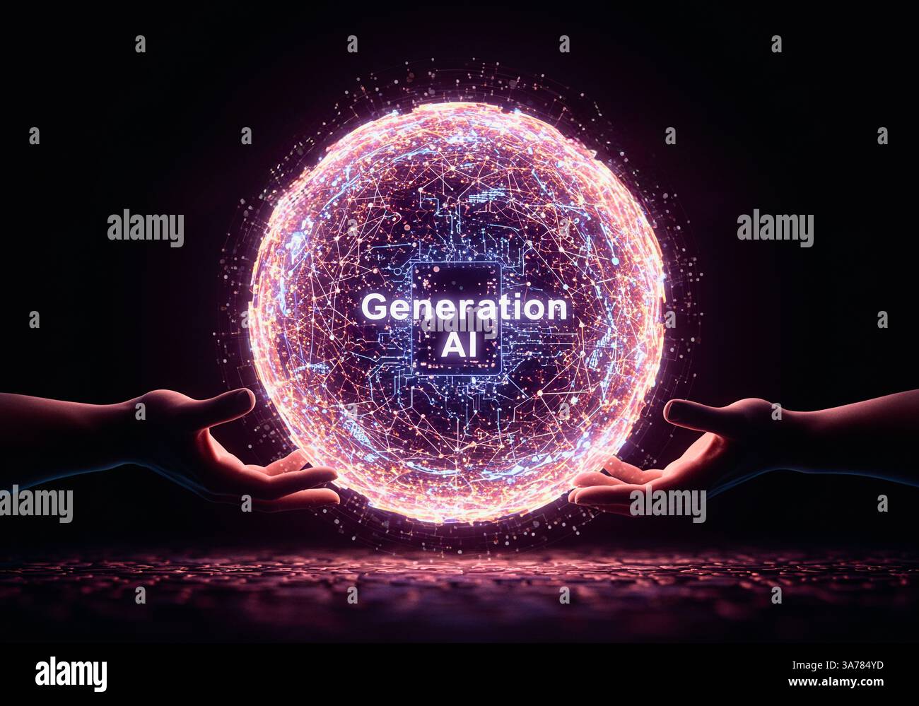 Futuristic Representational Visual of Artificial Intelligence ...