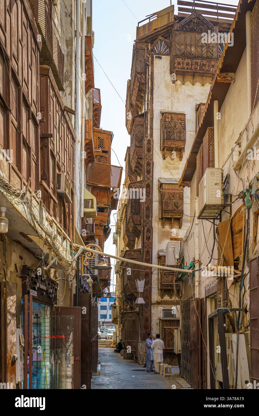 Jeddah Saudi Arabia Mar 08 2023 Views Of The Streets Of The Old jeddah-saudi-arabia-mar-08-2023-views-of-the-streets-of-the-old