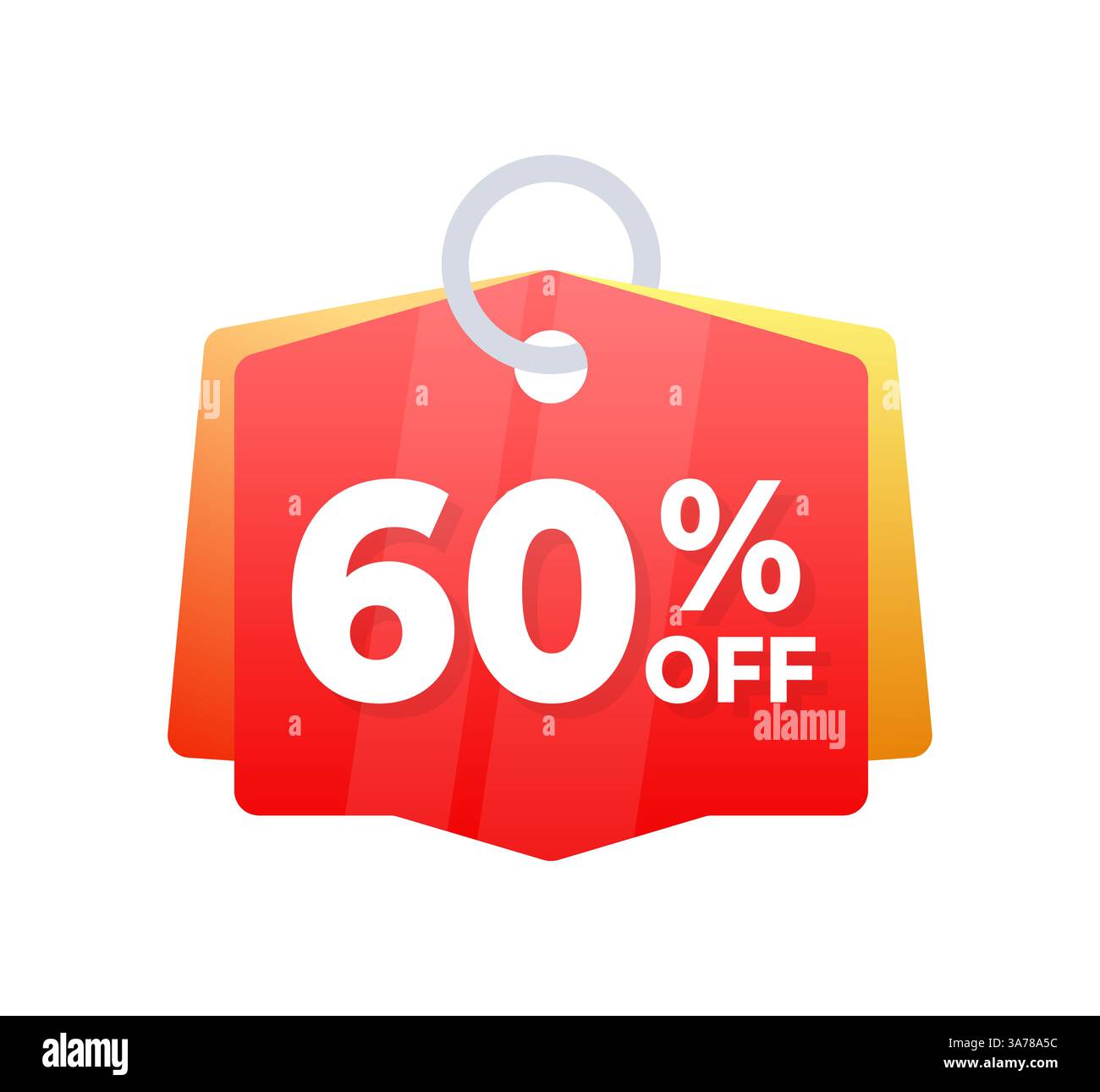 Coupon save 60 percent Stock Vector Images - Alamy