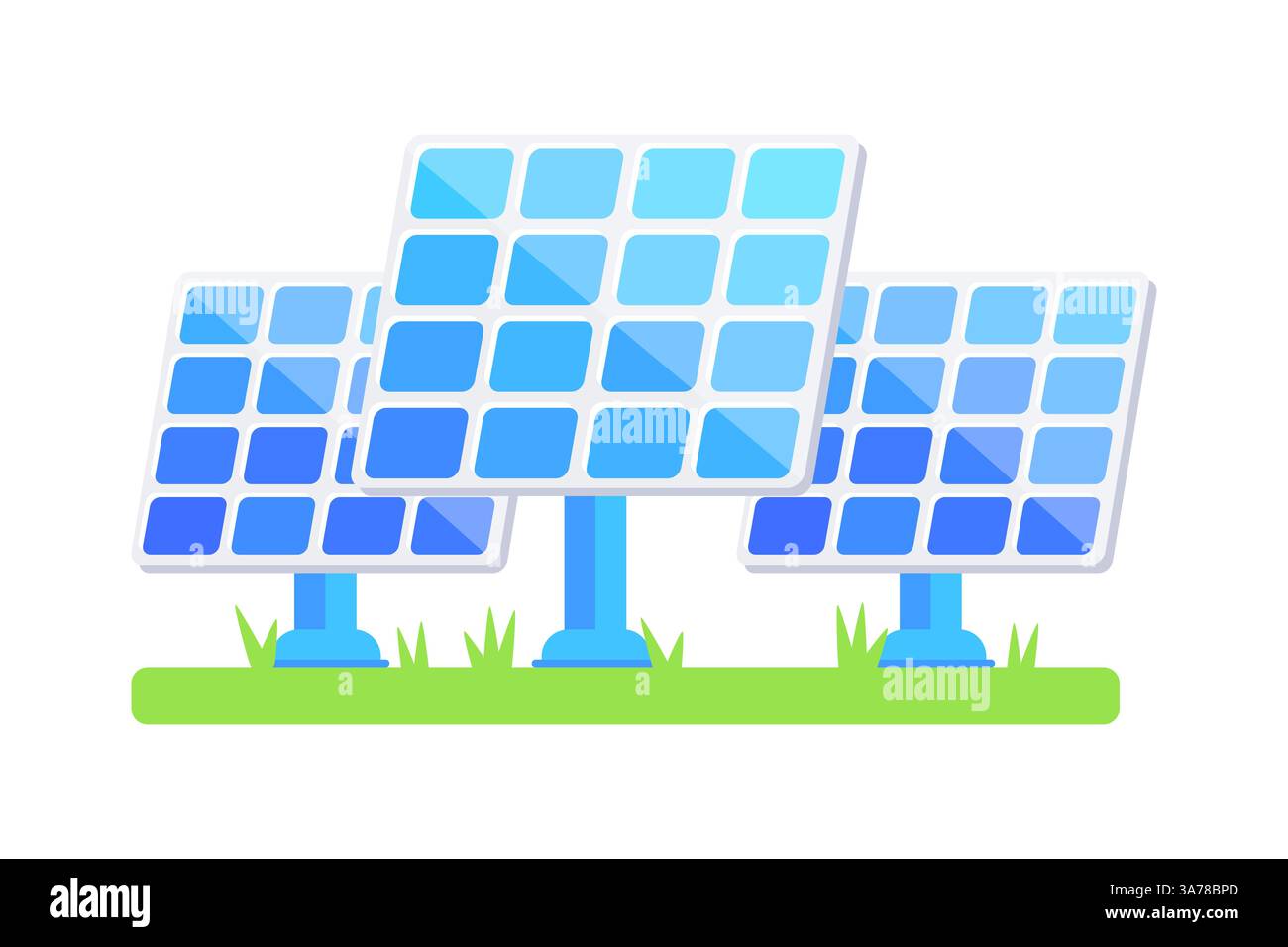PV Solar battery panel. Renewable electric solar power. Vector ...