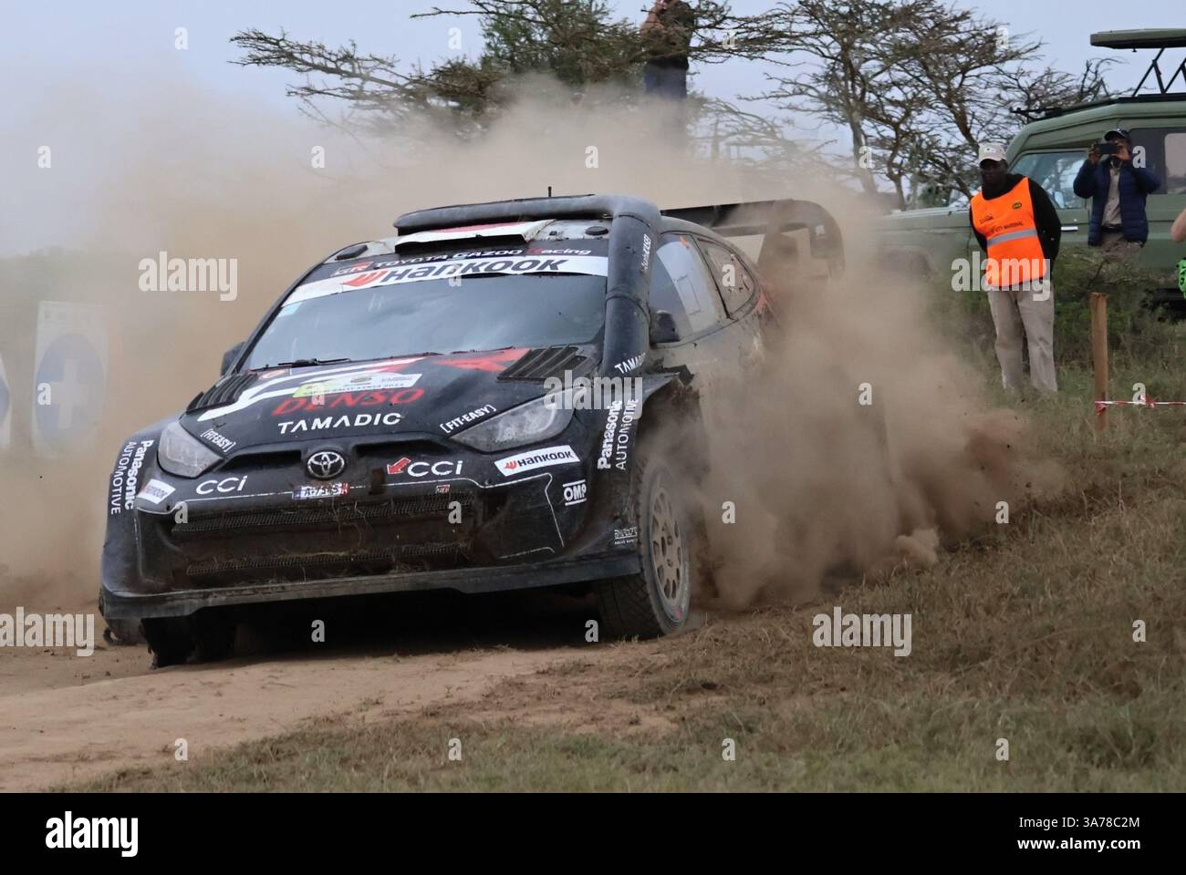 On the fourth day of the event, the FIA World Rally Championship WRC ...