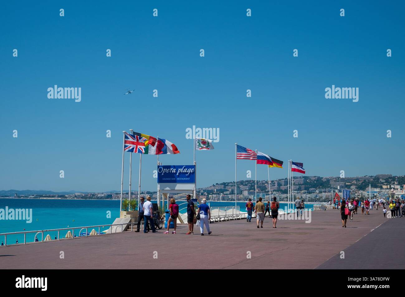 Promenade des Anglais, Nice Stock Photo