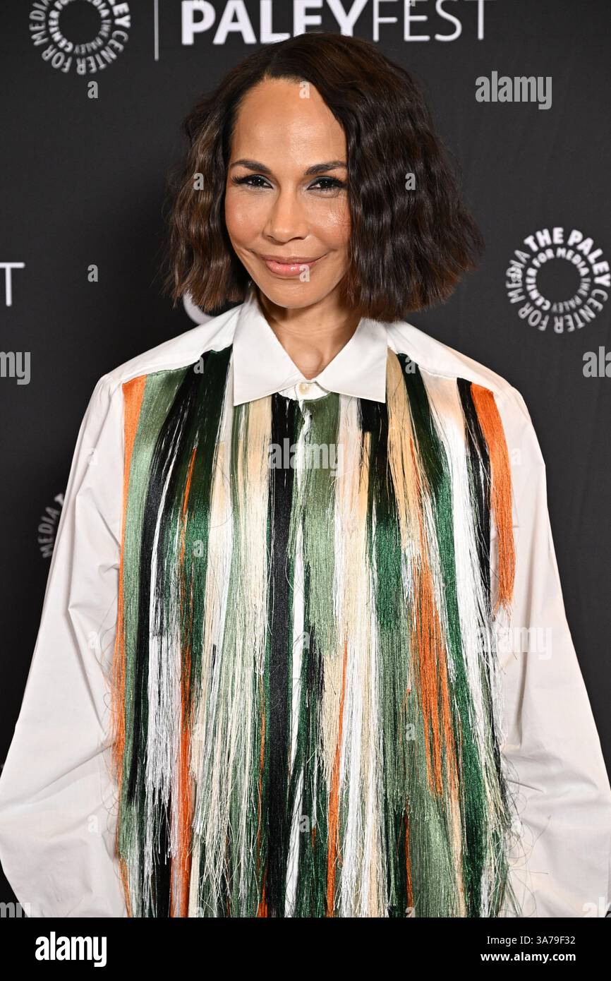 Amanda Brugel arriving at Netflix’s “The Handmaid’s Tale A Farewell Salute’” during the 2025