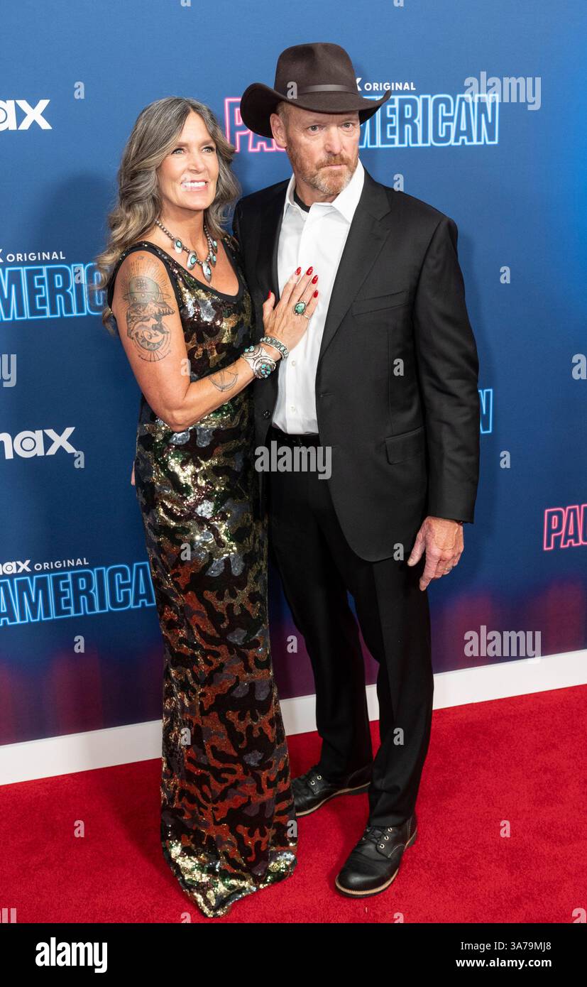 New York, NY, March 26, 2025: Hawkwind Kelly and Greg Paul attend ...