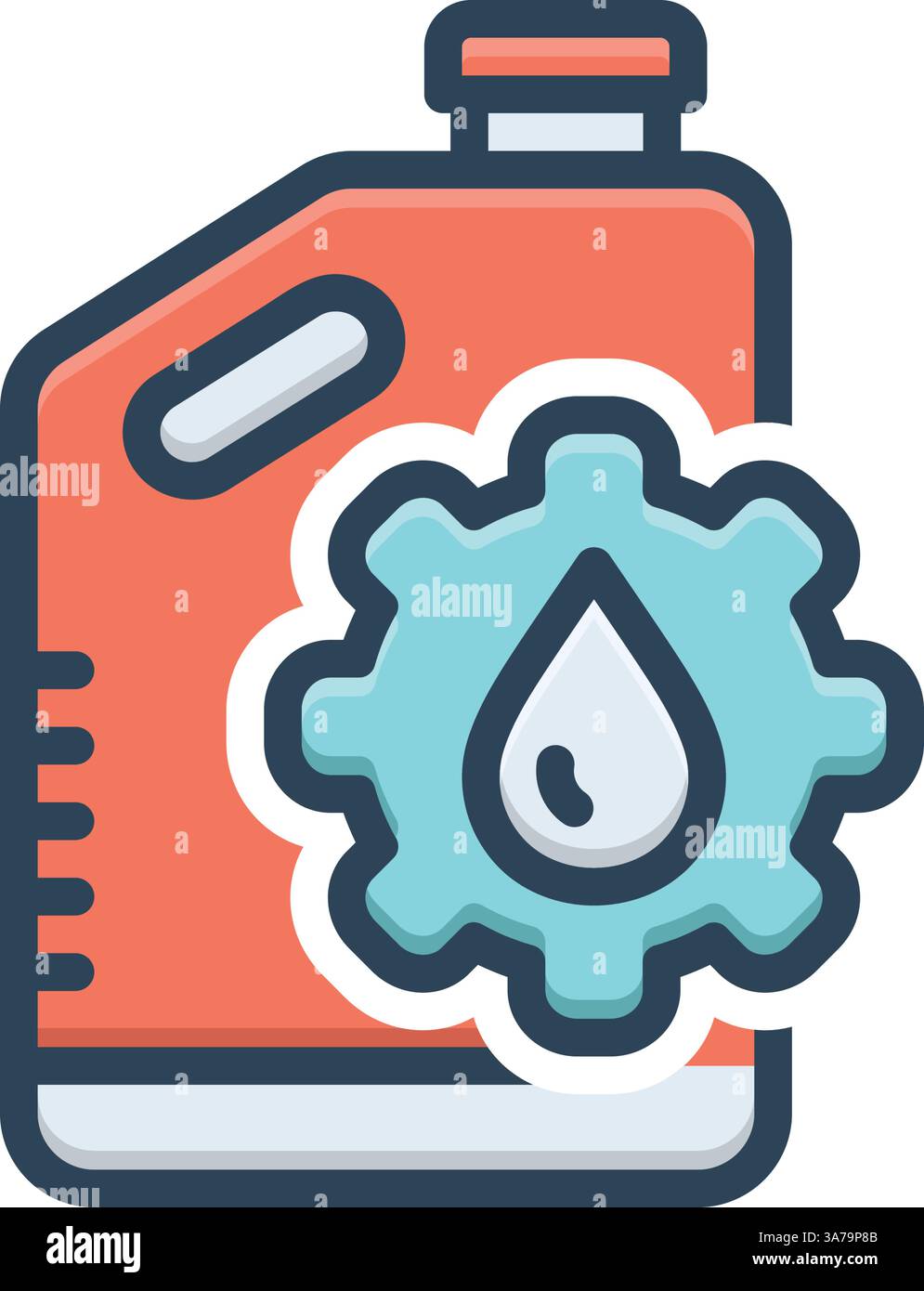Icon for engine oil, oil canister Stock Vector Image & Art - Alamy