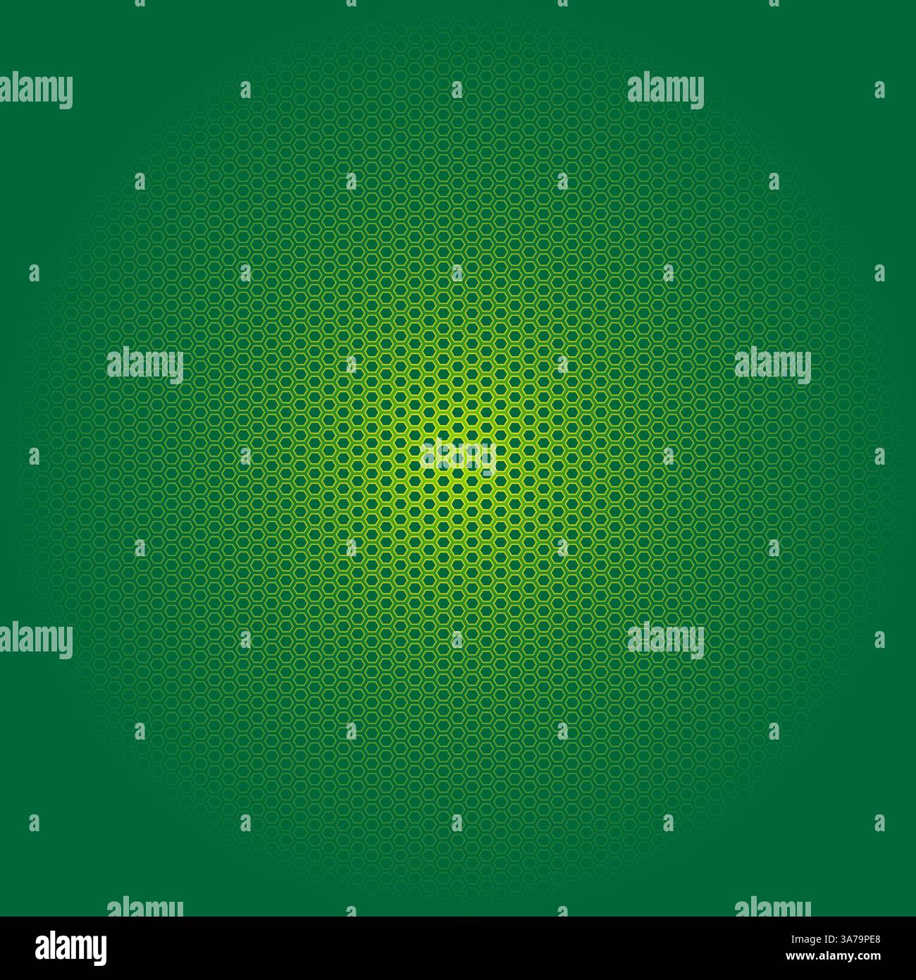 Beautiful seamless green gradient hexagon pattern for background ...