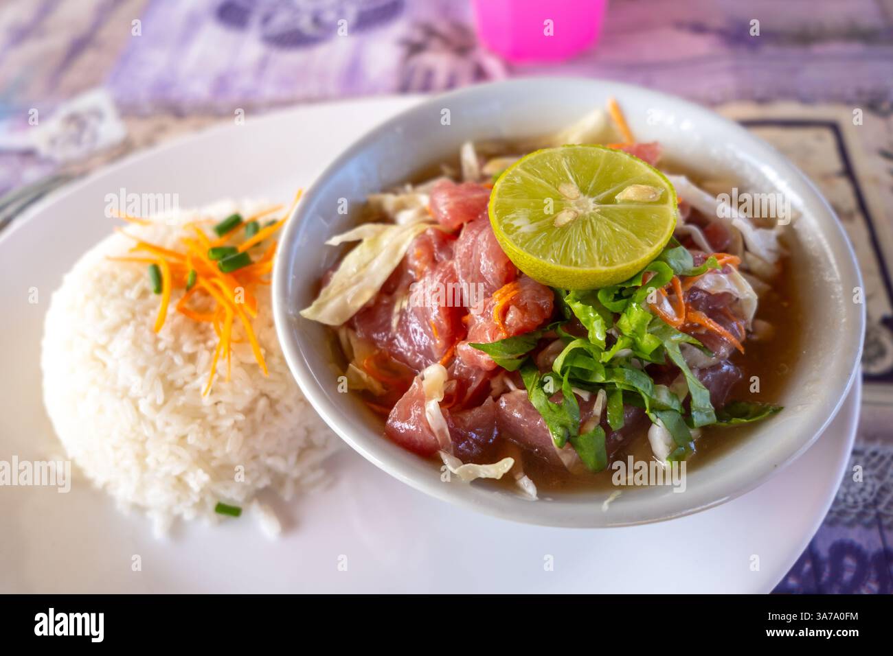 Coconut milk fish pacific hi-res stock photography and images - Alamy