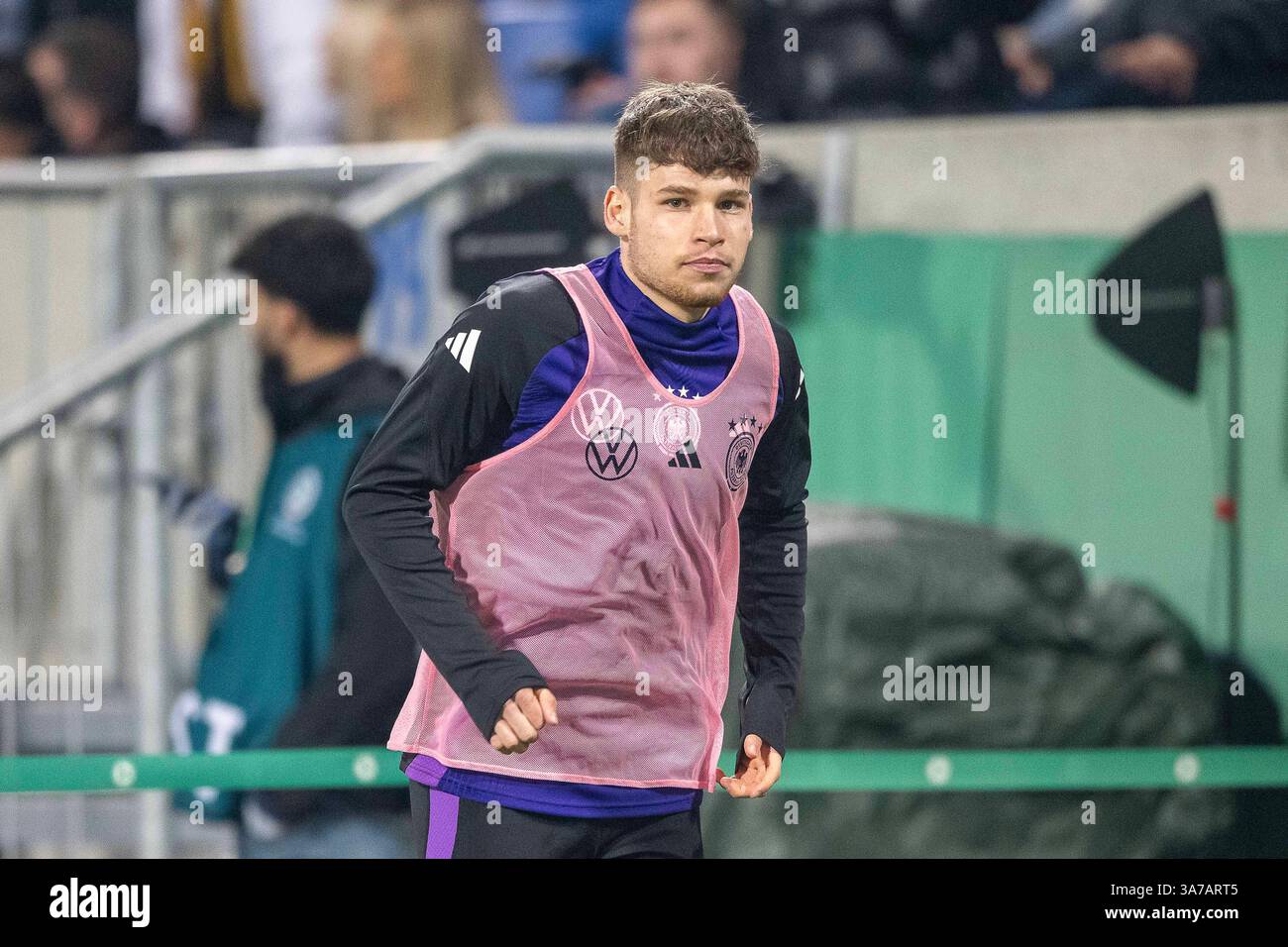 25.03.2025, Fussball Laenderspiel, EMVorbereitung, Saison 2024/2025, Deutschland U21 Spanien