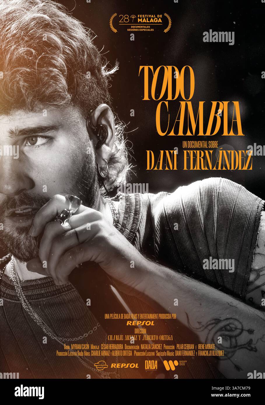 DANI FERNANDEZ. TODO CAMBIA (2025), directed by ALBERTO ORTEGA and CHARLIE ARNAIZ. Credit: Dada Films / Album Stock Photo