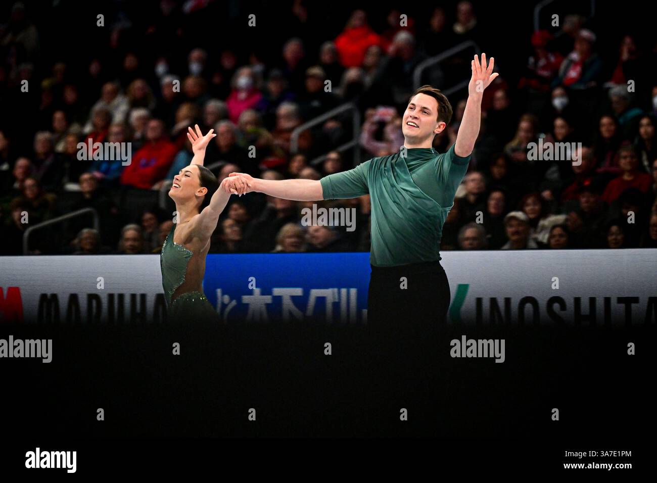 Luke Digby Anastasia VAIPAN-LAW & Luke DIGBY (GBR), during Pairs Short Program, at ...
