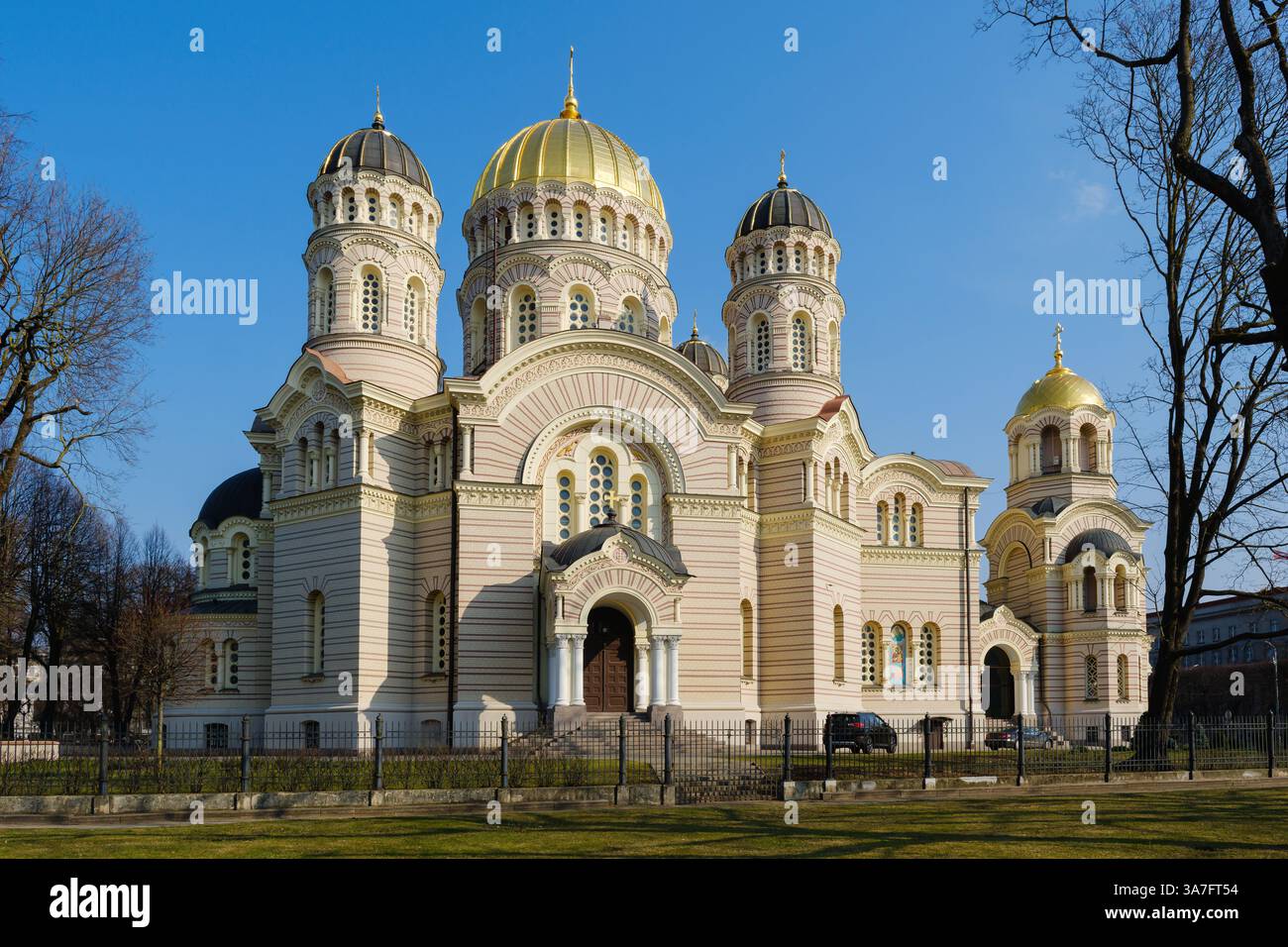 The Nativity of Christ Cathedral is the largest Orthodox church in Riga ...
