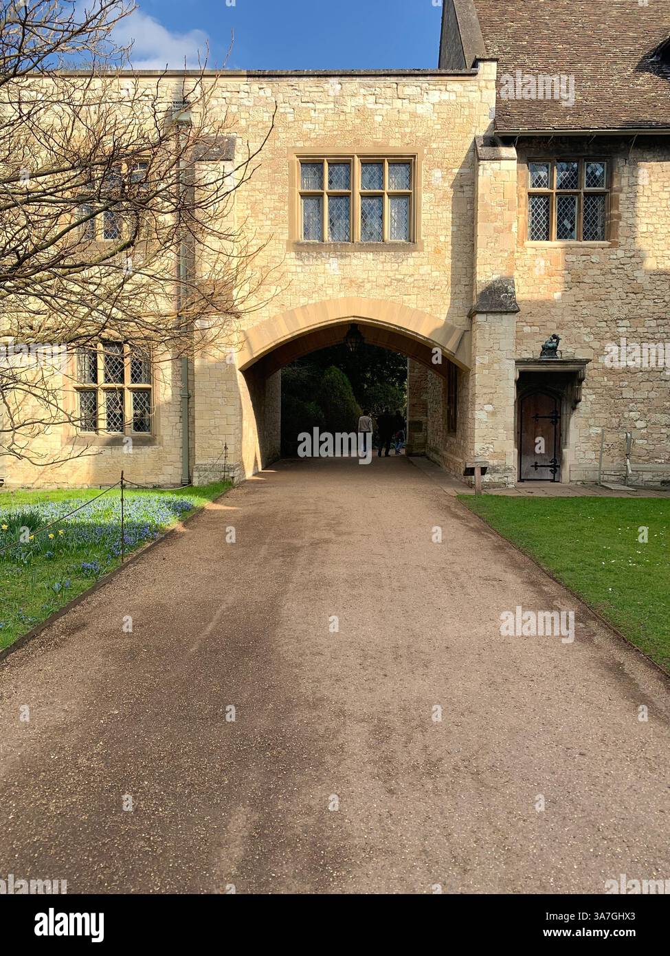 Anglesey Abbey gardens garden Cambridgeshire life weather National Trust family day out English Countryside weather nice place walks walking outside - Smartphone Captured Stock Image