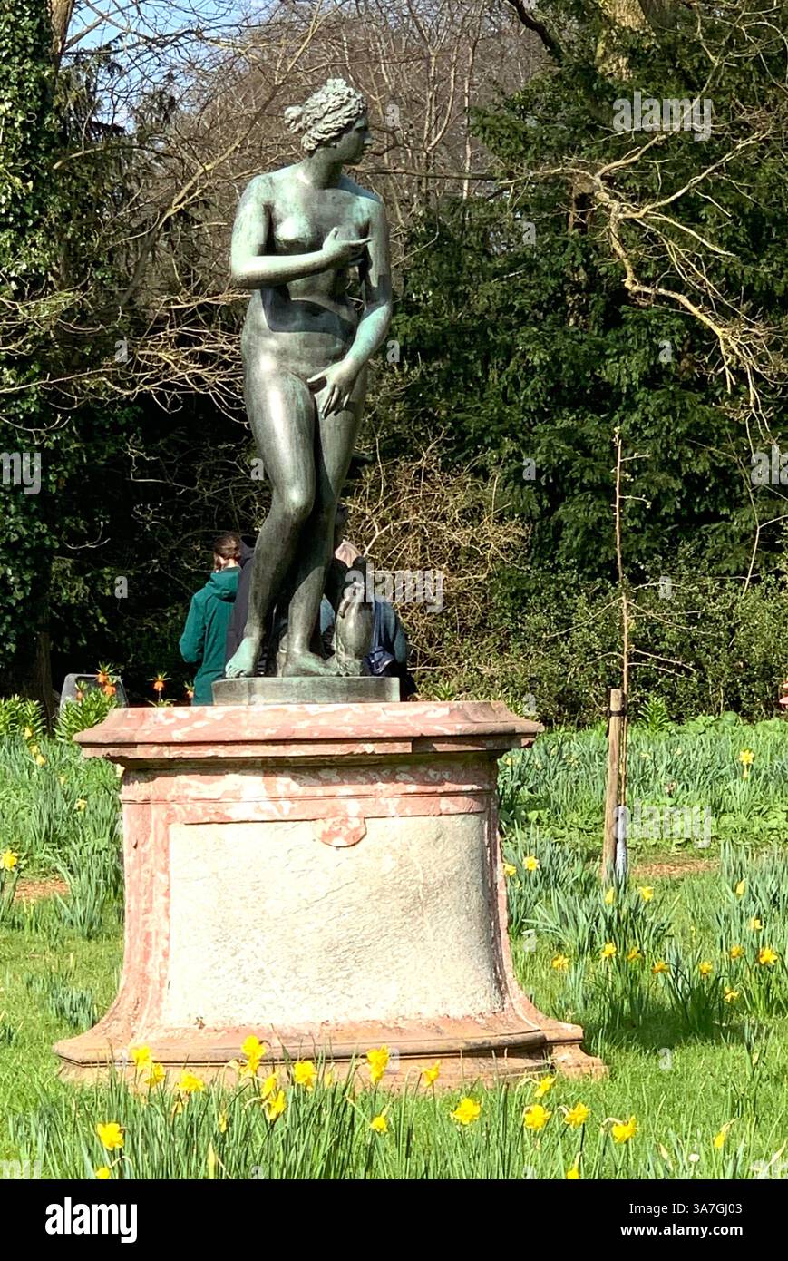 Anglesey Abbey gardens garden Cambridgeshire life weather National Trust family day out English Countryside weather nice place walks walking outside - Smartphone Captured Stock Image