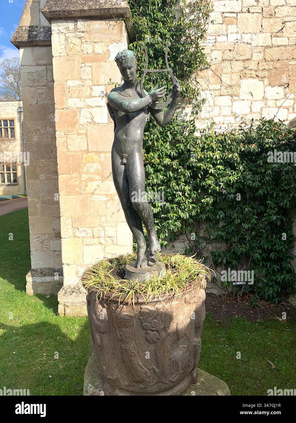 Anglesey Abbey gardens garden Cambridgeshire life weather National Trust family day out English Countryside weather nice place walks walking outside - Smartphone Captured Stock Image