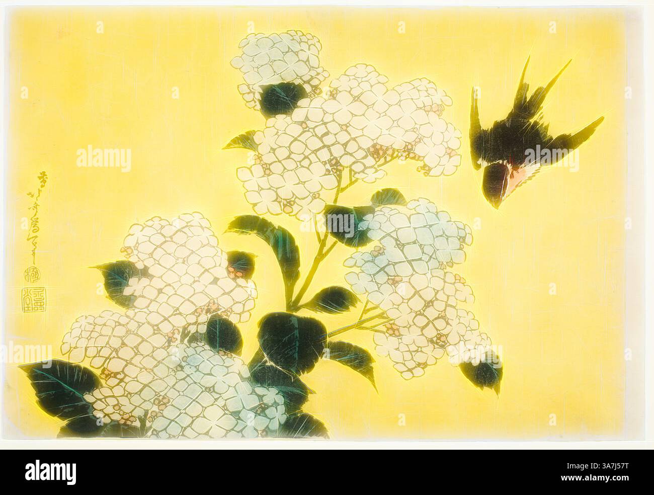Katsushika hokusai blossoms hi-res stock photography and Katsushika hokusai blossoms hi-res stock photography and