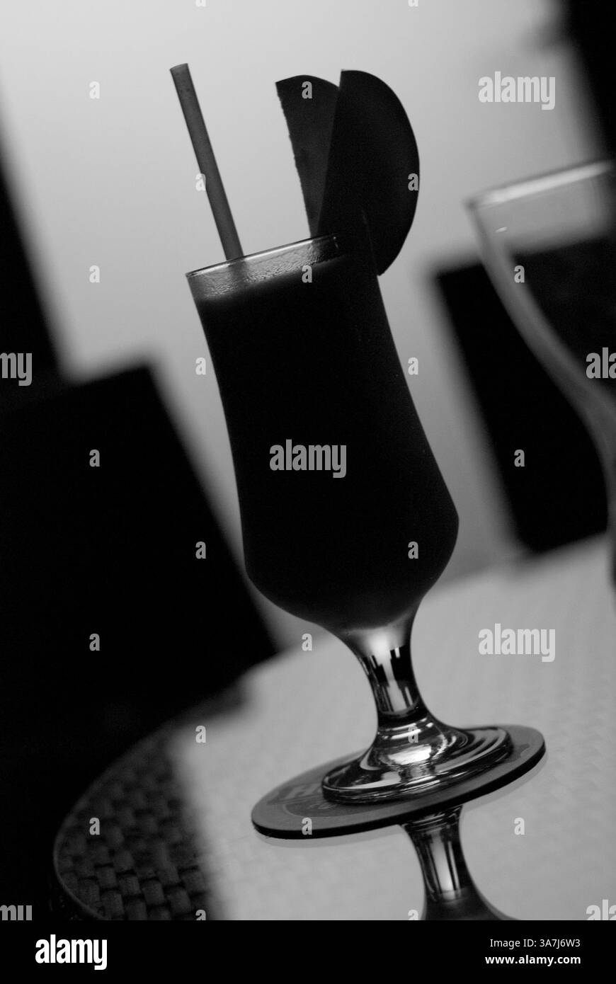 Sip cocktail Black and White Stock Photos & Images - Alamy